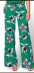 Palazzo Pant - Orchid Print - 7th Avenue